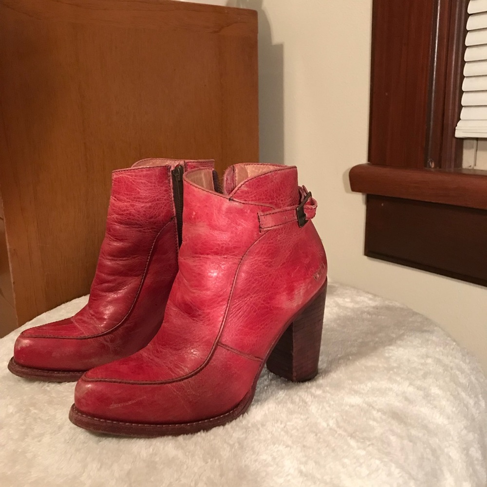 Bed Stu Red Boot